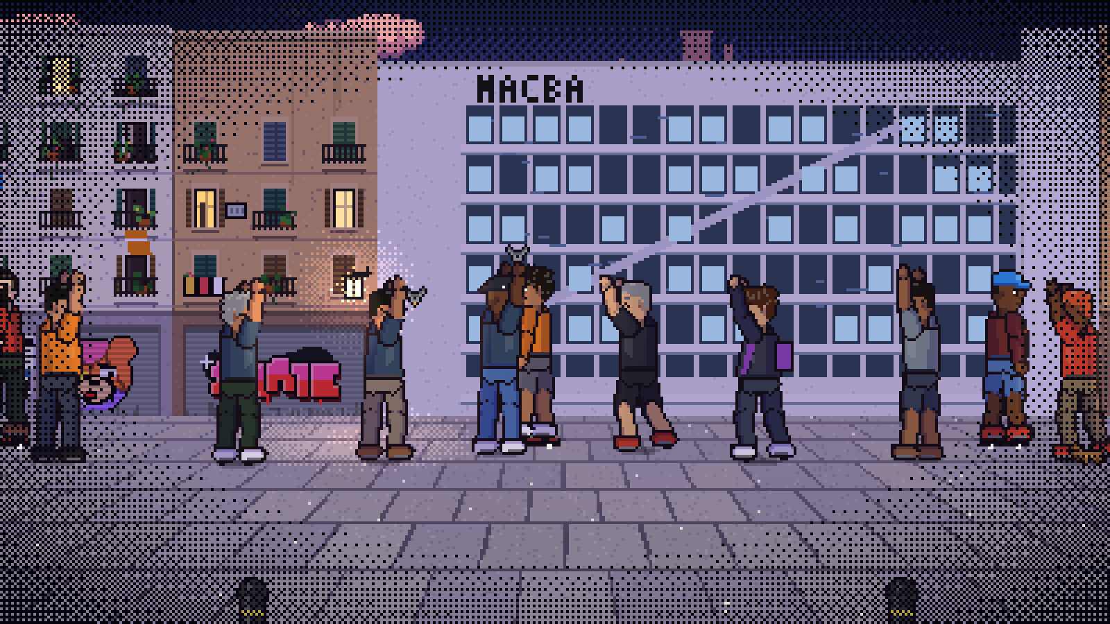 MACBA · Plaça dels Àngels